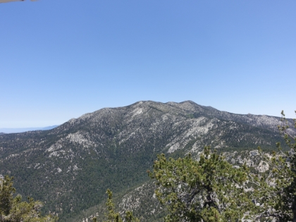 View of San Jacinto from the watchtower.