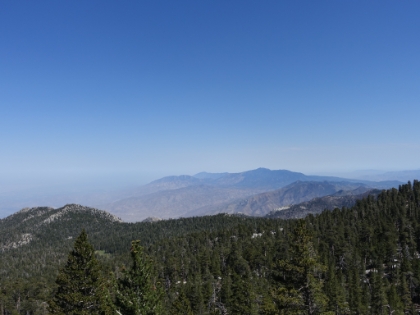 Another view of the mysterious black mountain in the distance.