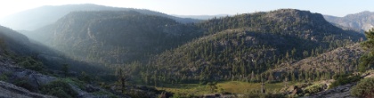 Panorama view of upper Tiltill in the morning.