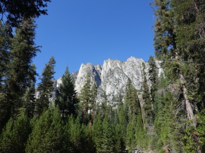Leaving Paradise Valley and heading East now in the steep canyon cut by Woods Creek.