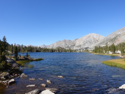 We had arrived at Arrowhead Lake earlier than expected, so we decided to to hike completely around the lake.