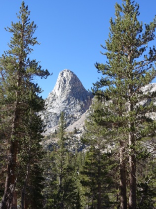 Great views of Fin Dome throughout the morning.