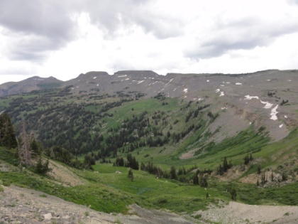 Looking down Open Canyon just South of Death Canyon.