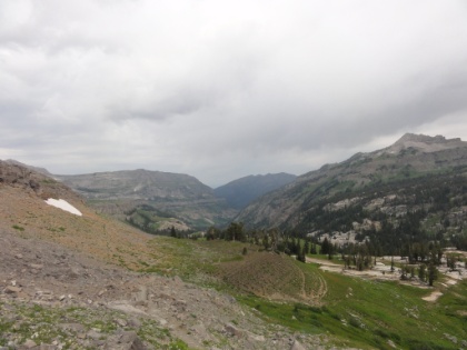 A look West down the Basin.