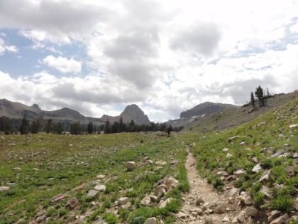 Now at the bottom of the Basin heading East.