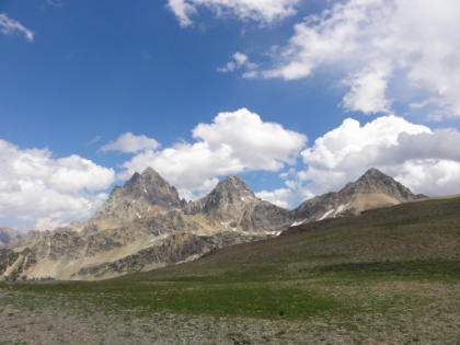 Now almost right alongside the Grand Teton, which seemed so far away yesterday.