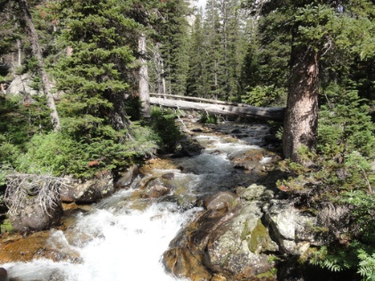 Epic trail in this area. Unfortunately for backpackers, this area of the park is accessible by day hikers, so I start to see a few more people on the trail.