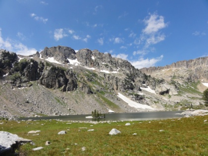 Lake Solitude. Another major waypoint along the TCT.