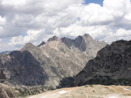 A look down Paintbrush Canyon.