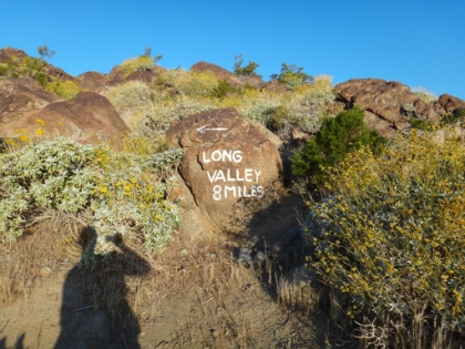 The first foreboding trail sign.