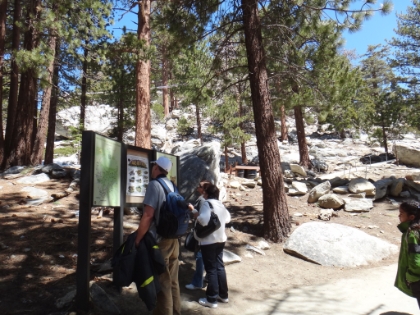 "Gee hunny look there's actually trails here that people hike on! I wonder how you get here without the tram?"