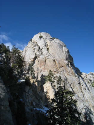 Another pic of the granite rock that looks like it belongs in Yosemite. I think it's called Coffman's Crag.