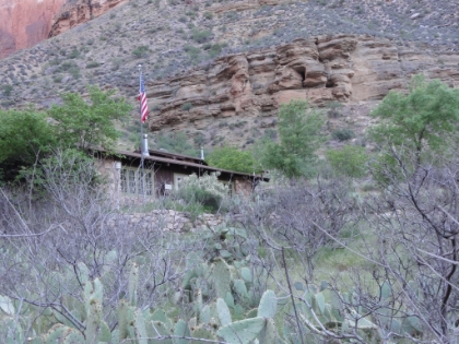 The Indian Garden Ranger Station.