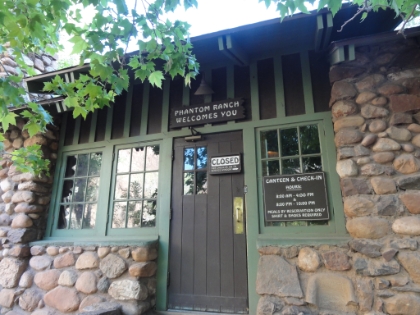 The canteen at Phantom Ranch. It's supposed to have good food, but it was closed both times I passed by it.
