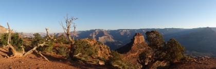 Leaving Cedar Ridge.   View Full Size    The GPS on my camera has finally locked-in and all pictures for the rest of the day are geo-tagged. Click the "Map" button to see the location on the topo map.