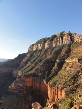 I'm not sure if the canyon is this green year round or we're just here at the right time, but the contrast of green against the bright red rocks is awesome.