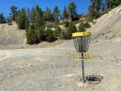 They have a disc golf course here now!