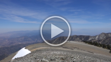 Mt. Harwood summit video.