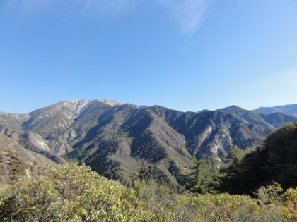 Getting closer to Mt. Baldy.