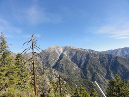 A shot of Mt. Baldy from very close to where I took one of my favorite snow capped pictures last time I was here.
