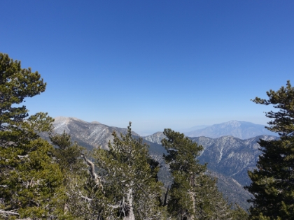 A rare chance to get both San Gorgonio and San Jacinto in the same picture. Probably not too many places where you can do that.