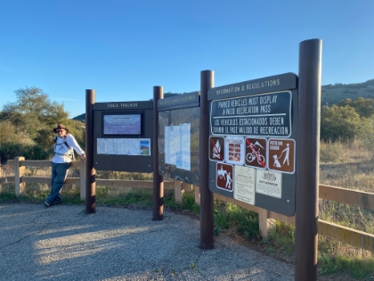 Made it back to the trailhead in time for BBQ dinner in town!