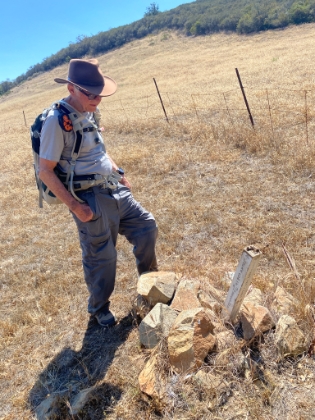 We initially missed the Lucas Canyon junction, and had to backtrack, adding almost a mile to our day.