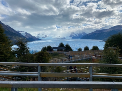 The Balconies are an impressive series of walkways and lookout points covering the entire end of the pennisula and providing endless, amazing views of the glacier.