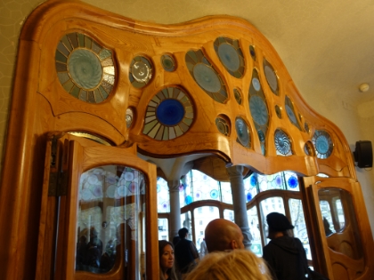 The wood and glasswork are amazing.