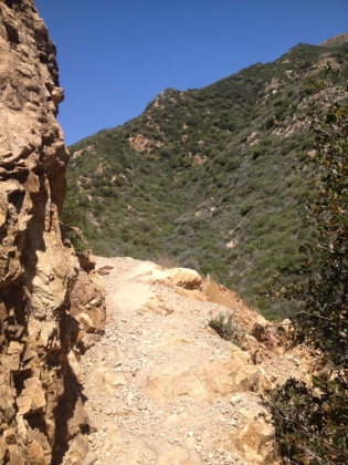 The trail starts to get more technical and more interesting above Echo Mtn. It is also a whole lot less crowded. I saw more people in a hundred yards below Echo Mtn than I did the whole rest of the way above it.