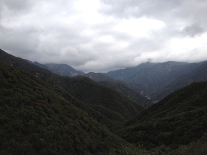 Nice green valley views. This is the fist half of the trail to Iron Mountain. Considered to be the toughest trail in the San Gabriels and the second toughest in Southern CA (behind only C2C).