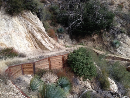 The trail to the ridge is maintained by the San Gabriel Mountain Trailbuilders, a volunteer group that does an awesome job on the trails. It's clear a lot of effort goes into maintaining this part of the trail. I need to start putting in some volunteer trail maintenance time!