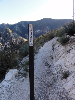 Or not. Another closed trail. Last trail opportunity for the day is to head the other direction towards the Bear Canyon Trail.