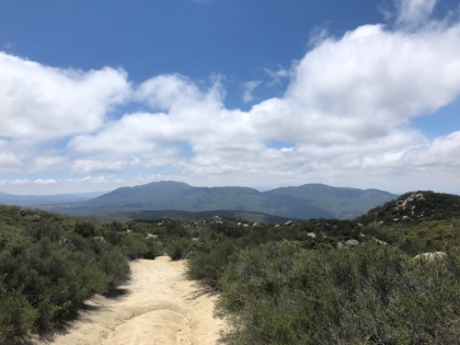 Much different up here, but still great views. I've never seen this area before.