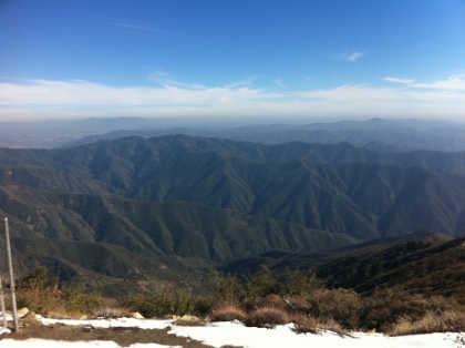 Summit view.