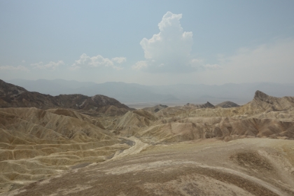 This trip was completely unplanned, so I had zero itinerary. I was just trying to hit as many of the top spots as possible. So far, every one had been great, so I continued my impromtu drive around the park. Next top Zabriskie Point, the most popular outlook spot. It doesn't dissapoint.