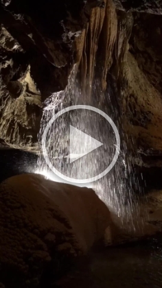 Video of the lower tier of Silver Falls.