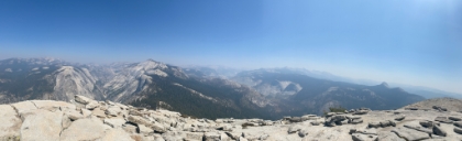 Panorama from the summit.