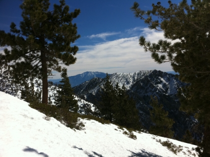 You can also see San Jacinto from this vista point.